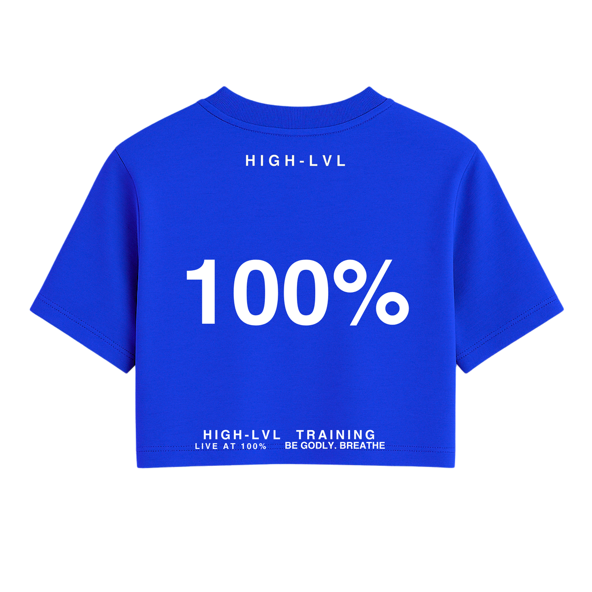 High LVL - 100% One Size Crop Tee