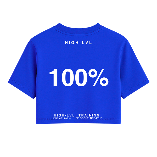 High LVL - 100% One Size Crop Tee