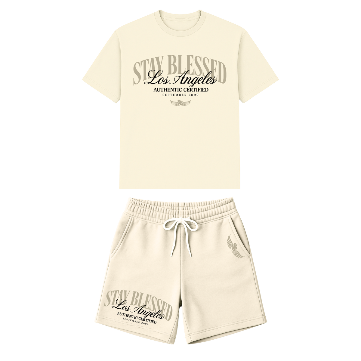 Stay Blessed Certified Authentic Short Set