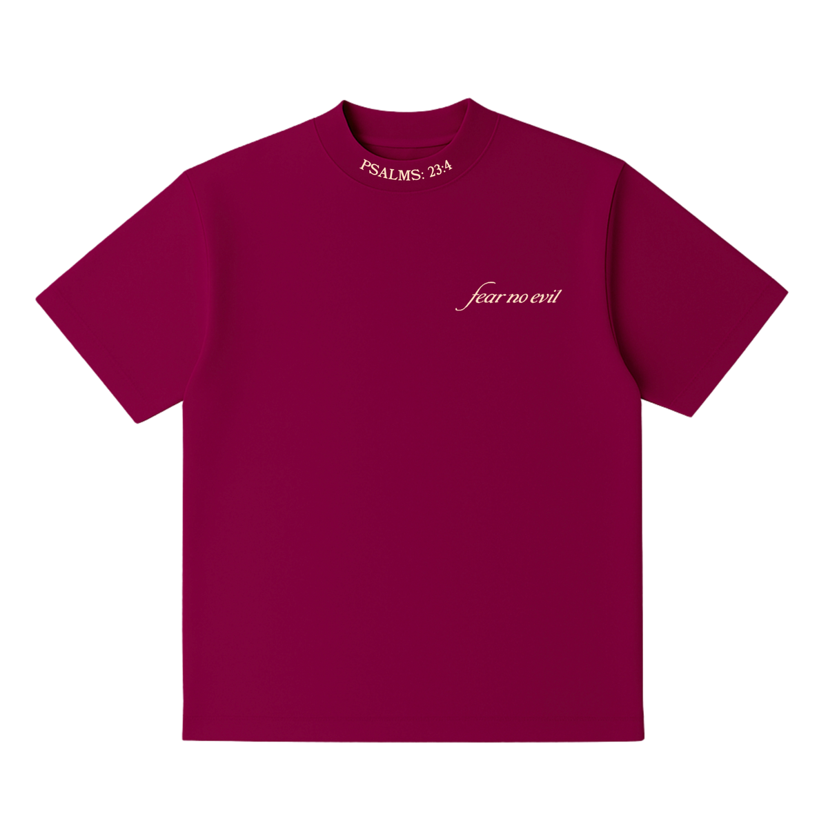 Fear No Evil Mockneck Tee