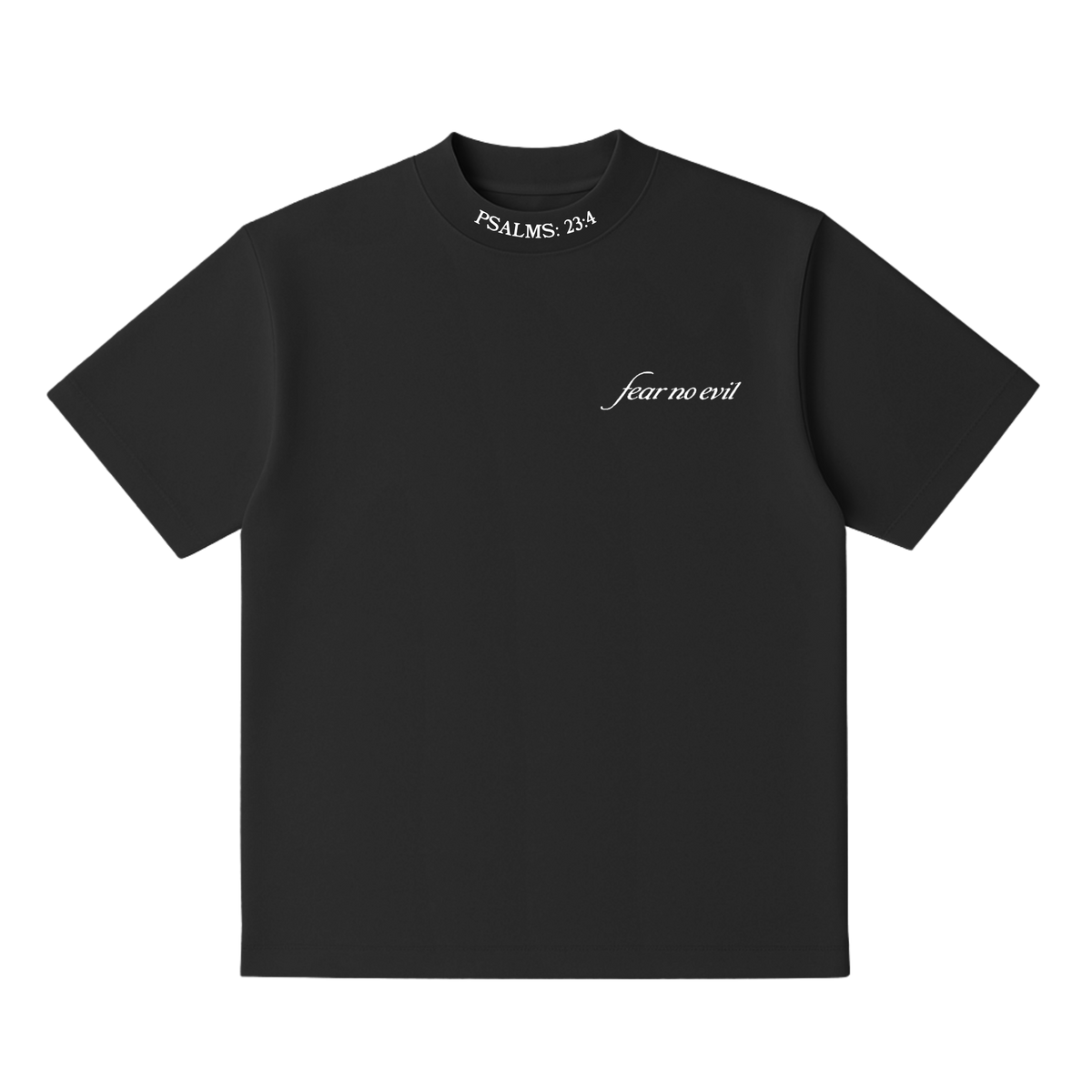 Fear No Evil Mockneck Tee
