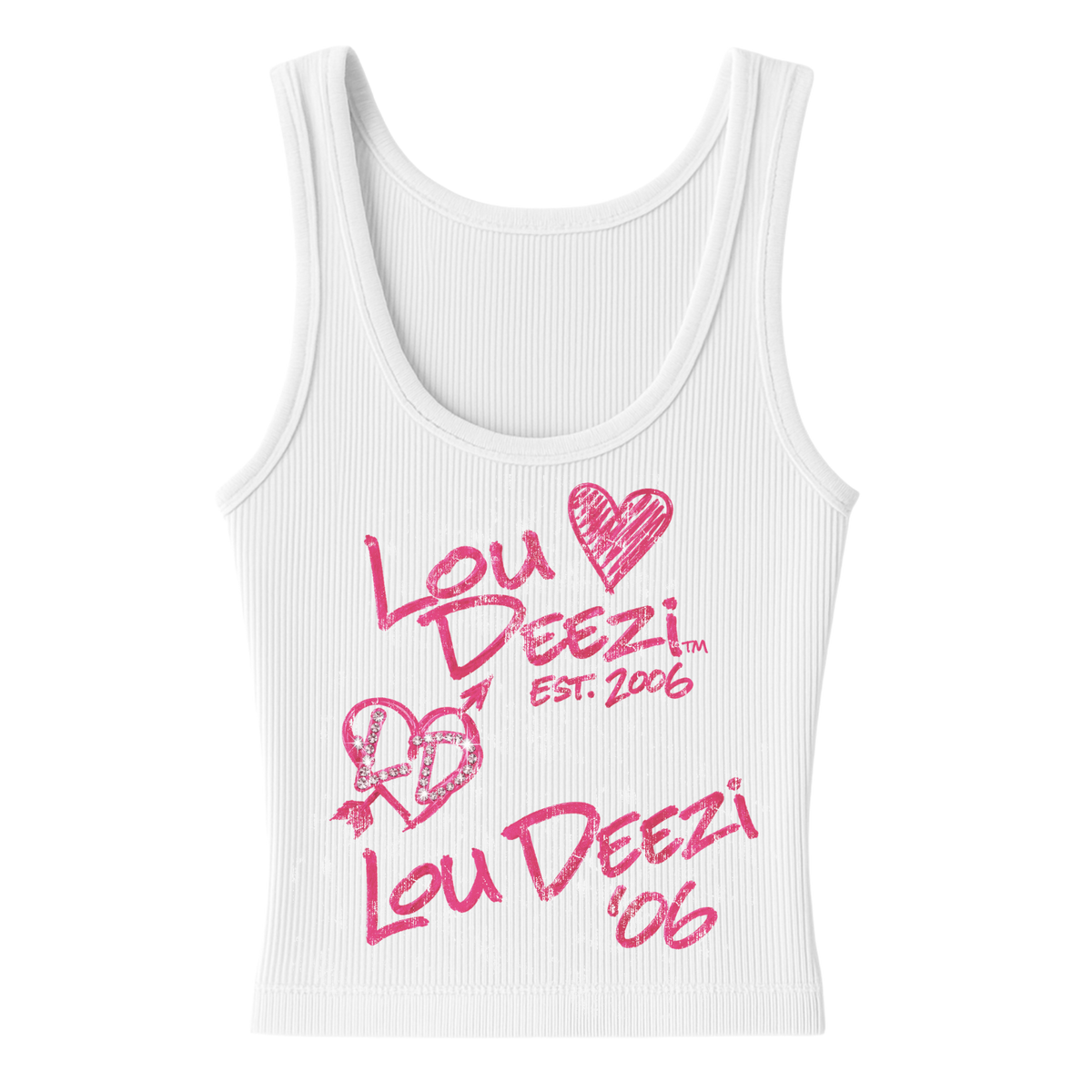 '06 Graffiti Ribbed Tank