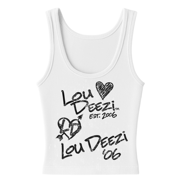 '06 Graffiti Ribbed Tank