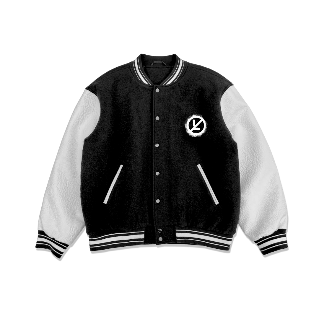 Aint Lyin Leather Varsity Jacket