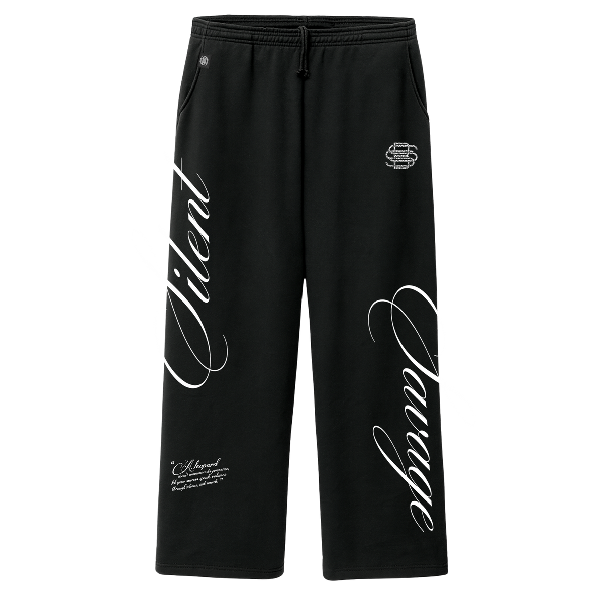 Leopard Premium Straight Leg Sweatpants