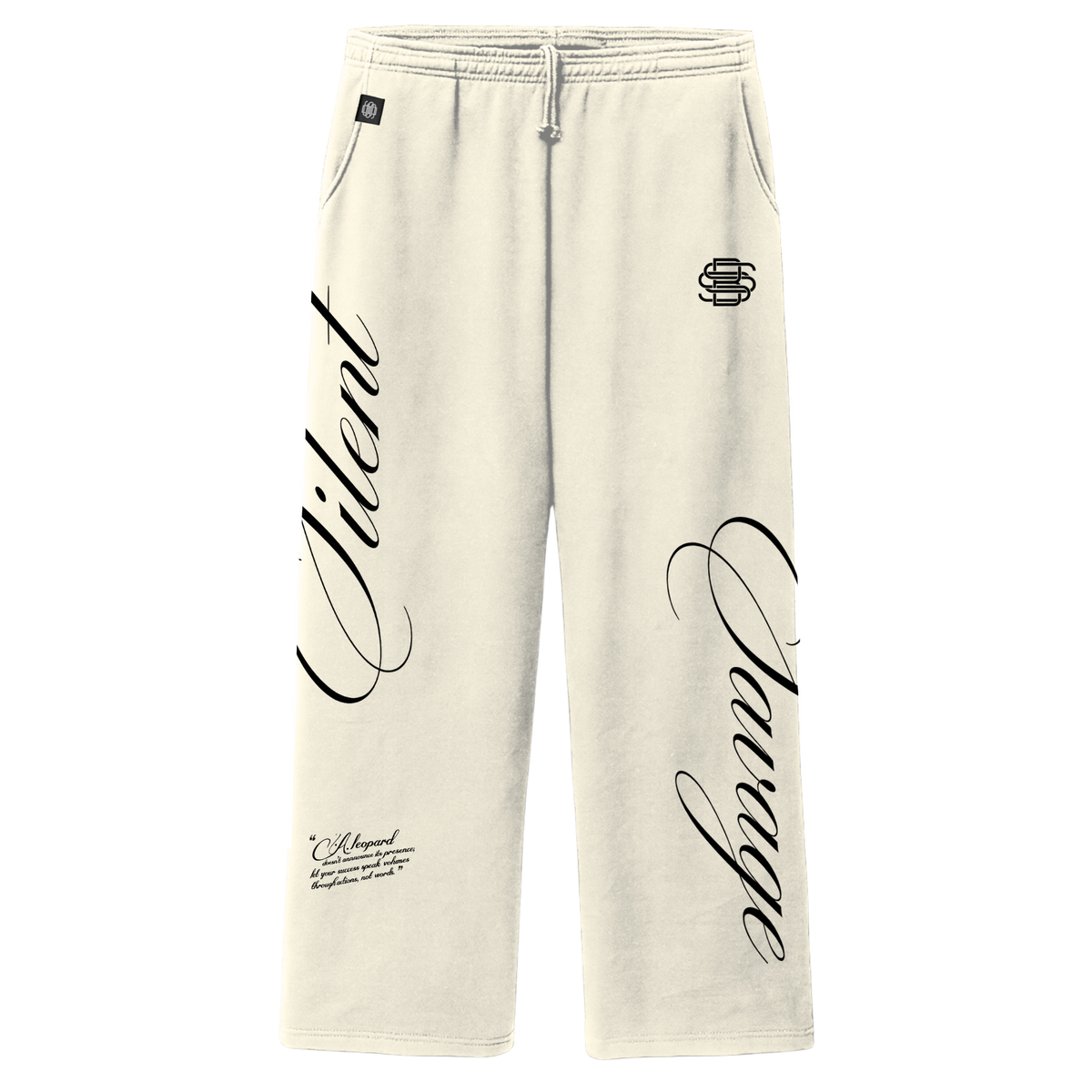 Leopard Premium Straight Leg Sweatpants