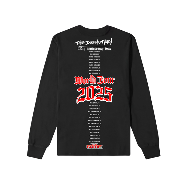 The Documentary World Tour Retro Longsleeve