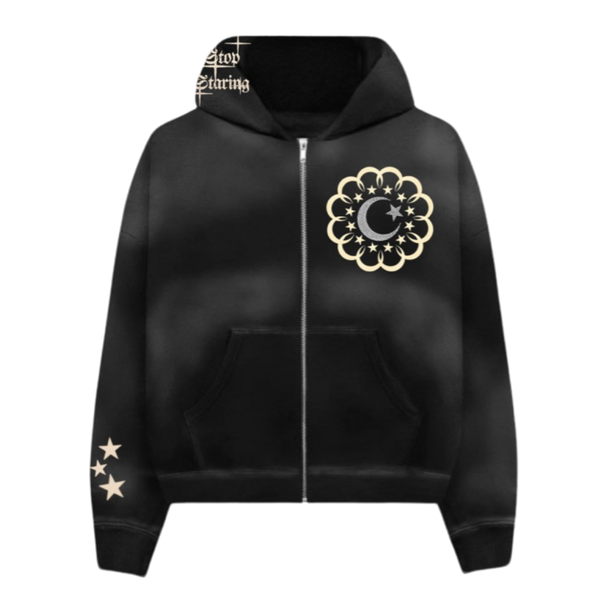 Stop Staring 'Response' Zip Up