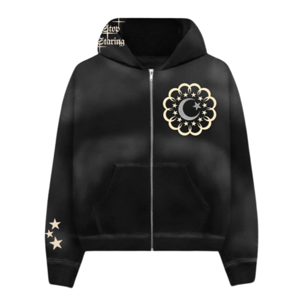 Stop Staring 'Response' Zip Up