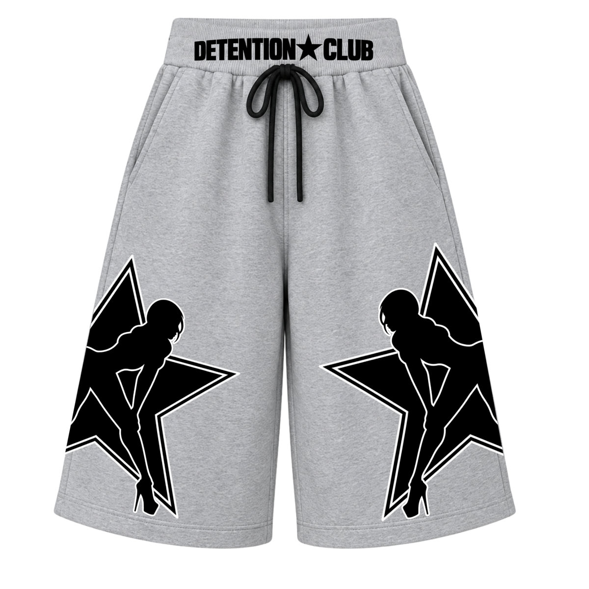 Detention Club Star Sweat Shorts