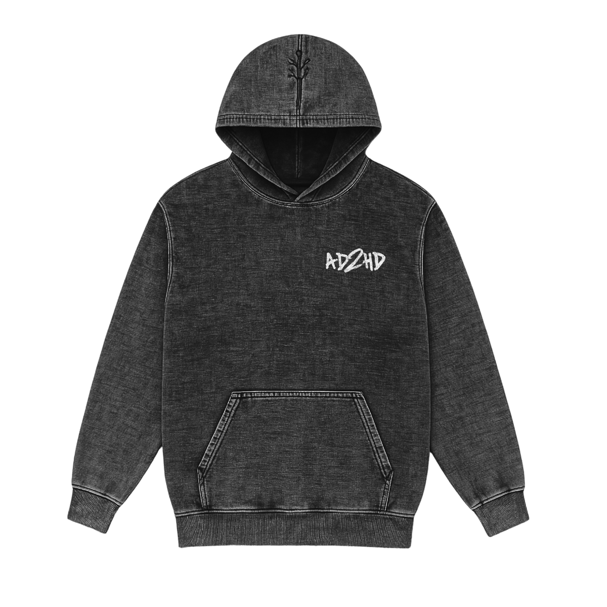 Mineral Wash Hoodie ADHD2