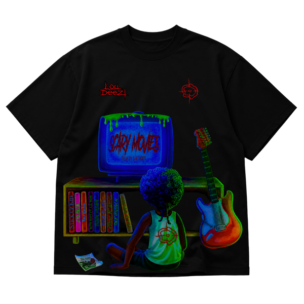 Lou Deezi Scary Movies Tee