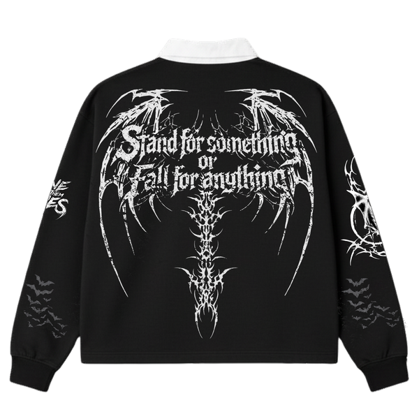 Unbreakable Long Sleeve Polo Sweatshirt