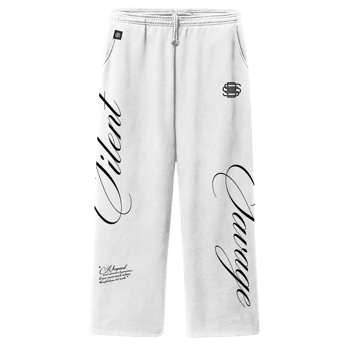 Leopard Premium Straight Leg Sweatpants