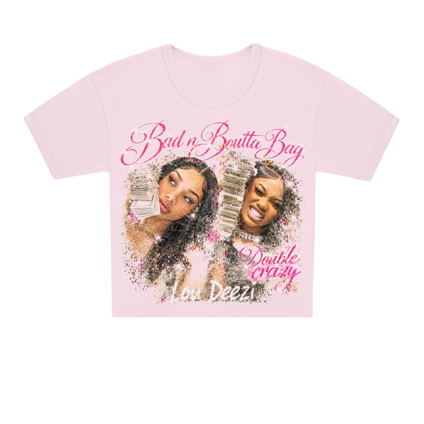 'Bad n Boutta Bag' Photo Collage Tee