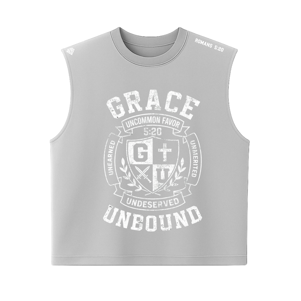 4:16 Grace Unbound Premium Heavy Sleeveless Tee