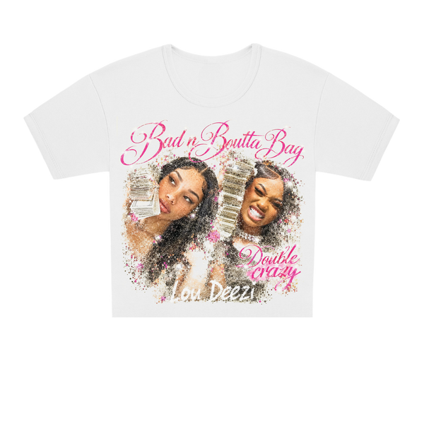 'Bad n Boutta Bag' Photo Collage Tee