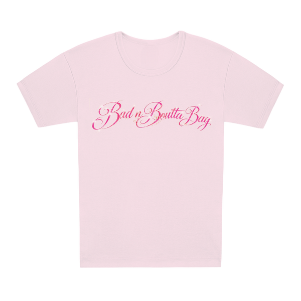 'Bad n Boutta Bag' Script Tee