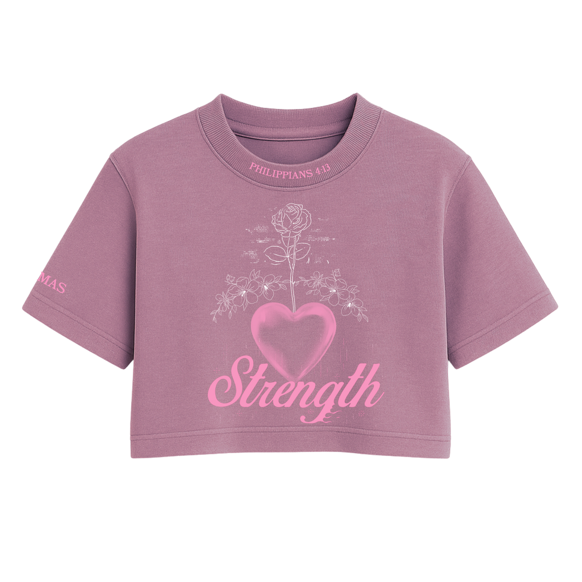 Strength OS Crop Tee