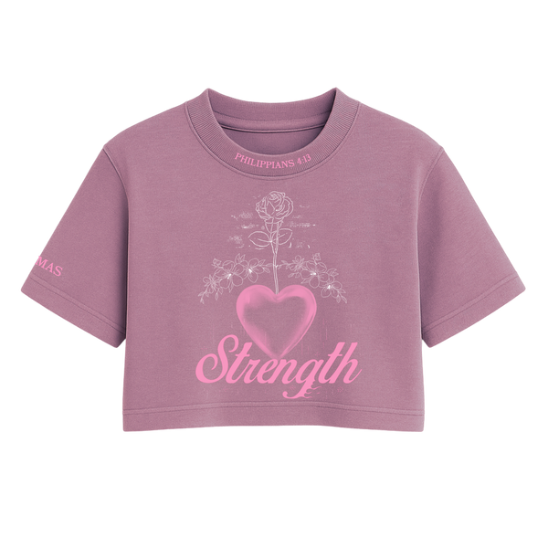Strength OS Crop Tee