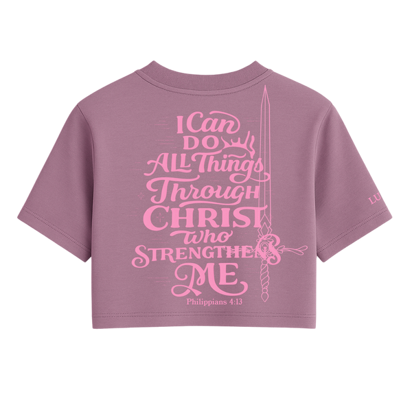 Strength OS Crop Tee