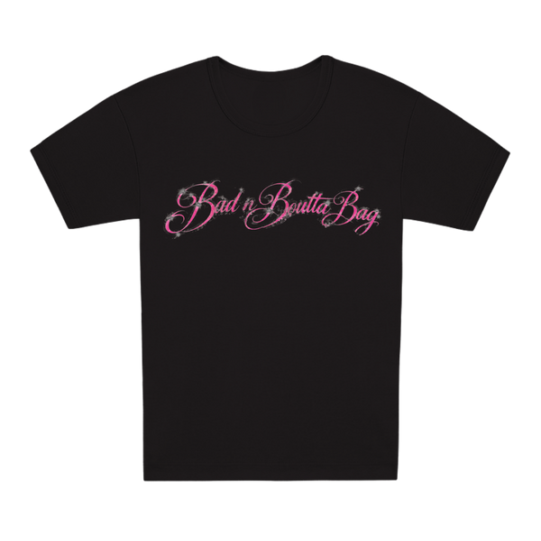 'Bad n Boutta Bag' Script Tee
