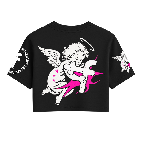 Angel Baby One Size Crop Tee