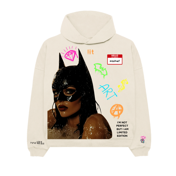 Mischief Ultra Heavy Hoodie - Creme