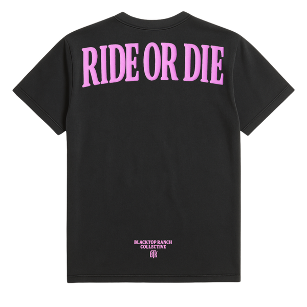 Blacktop Ranch Ride Or Die Puff Tee