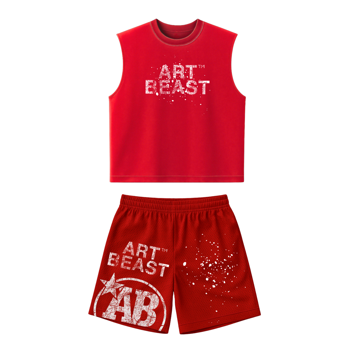 ARTBEAST - Weathered Short Set