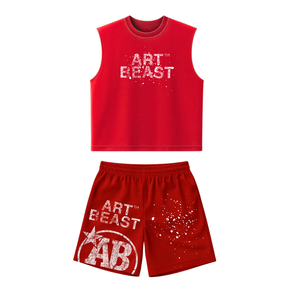 ARTBEAST - Weathered Short Set
