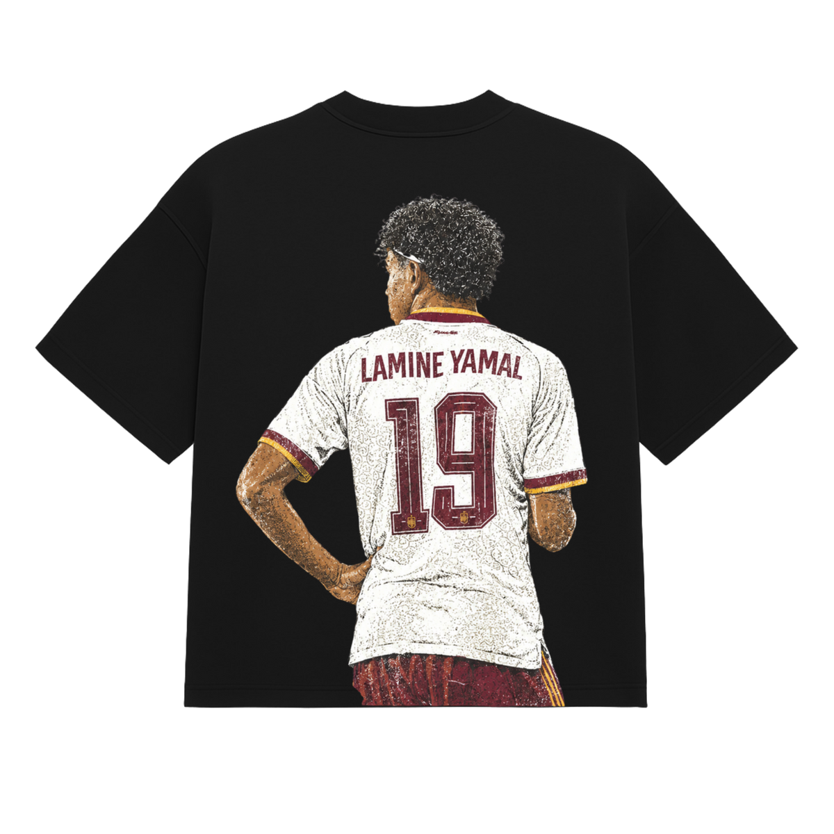 Lamine Yamal Luxury Heavy T-Shirt