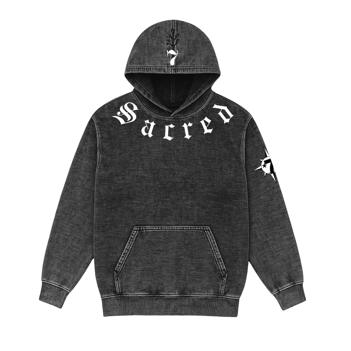 Sacred 7 Mineral Wash Hoodie