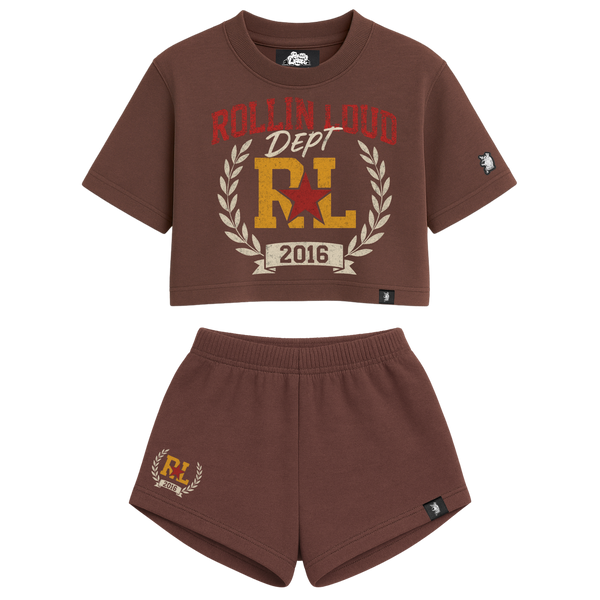 RL Crest - Womens Crop Set