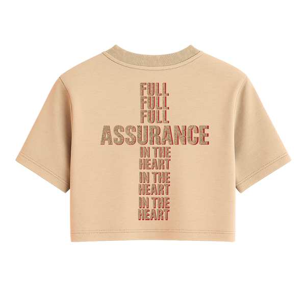 Faith One Size Crop Tee