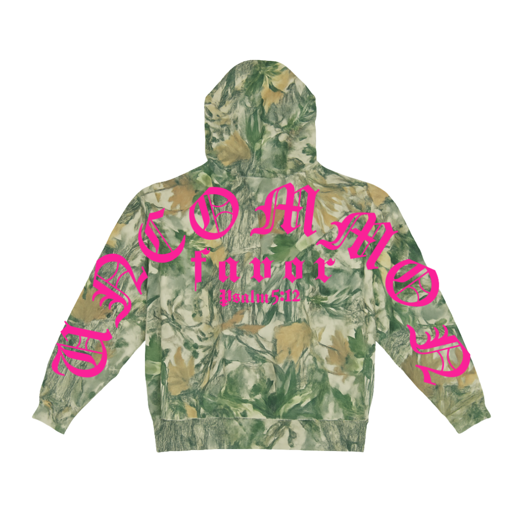 4:16 Walk By Faith Forest Camo Hoodie