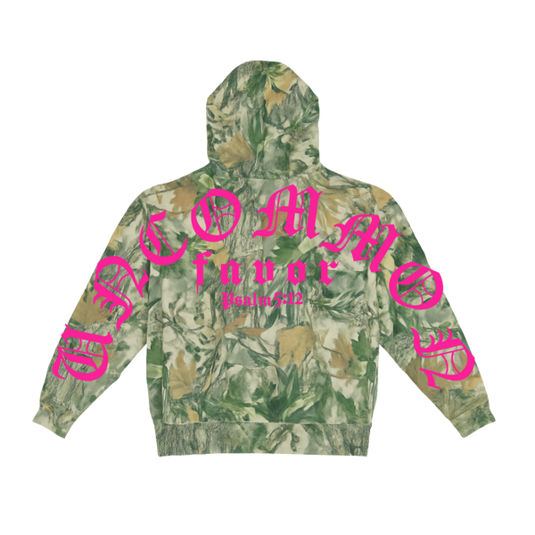 4:16 Walk By Faith Forest Camo Hoodie