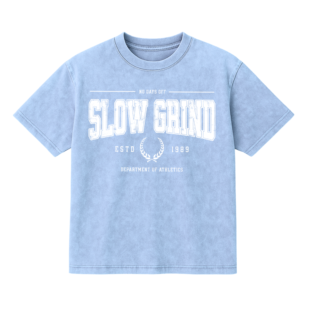 Slow Grind - Department Of Athletics - Mineral Wash T-Shirt