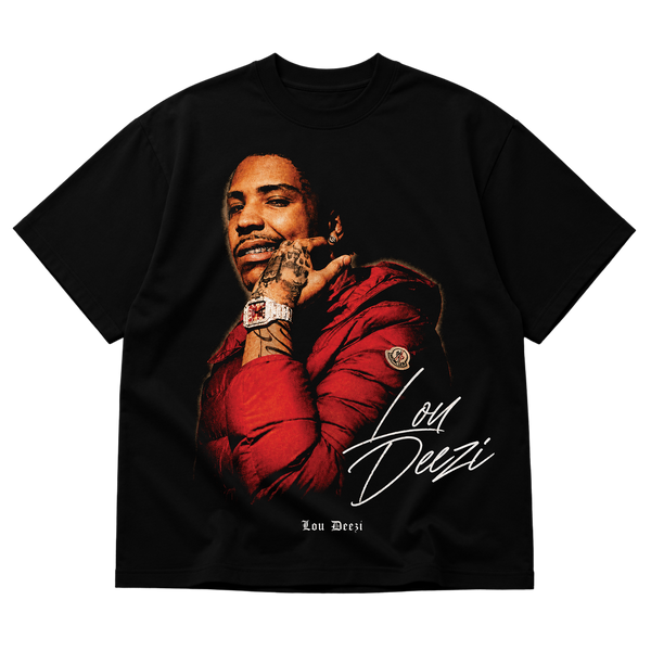 Lou Deezi Red Jacket Portrait Tee