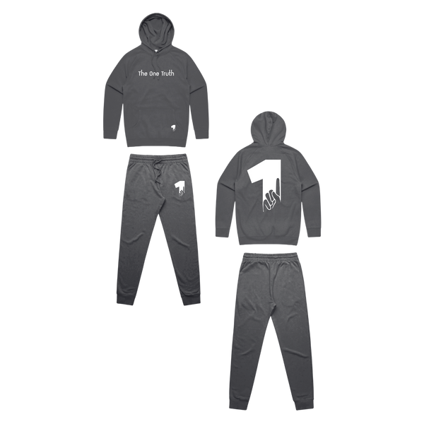 The One Truth™ Classic Hoodie Set - Grey