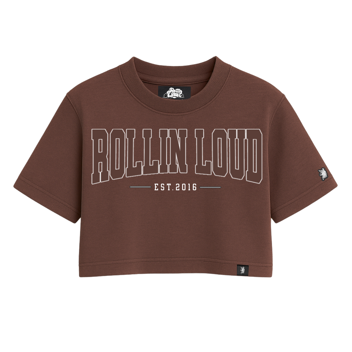 Est. Loud - Womens Crop Tee