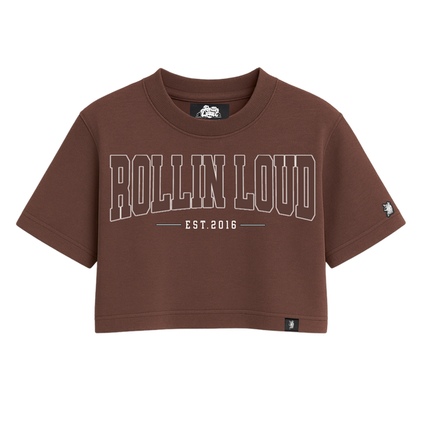 Est. Loud - Womens Crop Tee