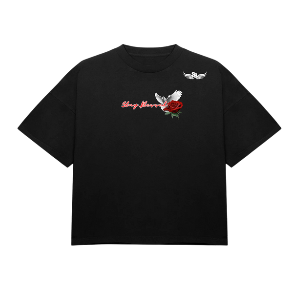 Stay Blessed Tranquil T-Shirt - White