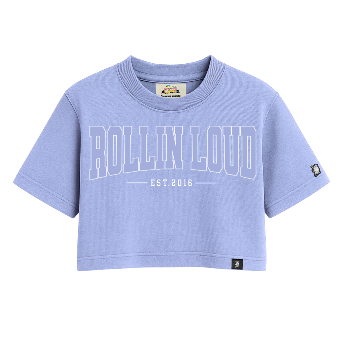 Est. Loud - Womens Crop Tee