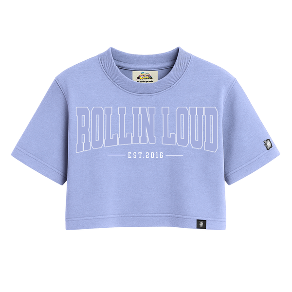 Est. Loud - Womens Crop Tee