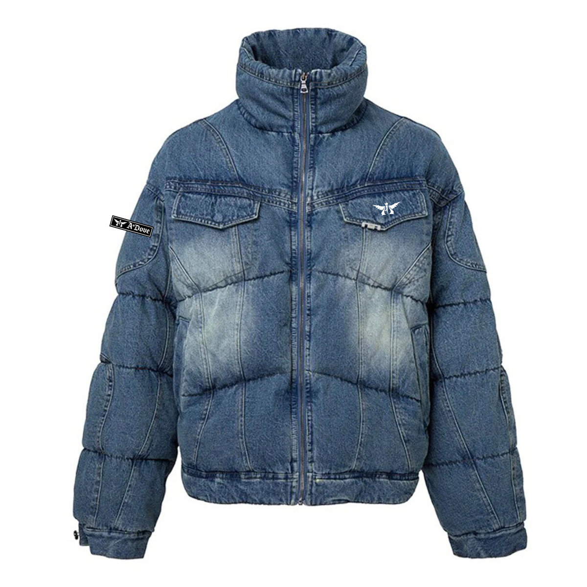 SOLD OUT Adove A Denim Puffer Jacket