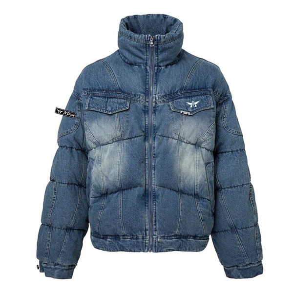 Adove A Denim Puffer Jacket