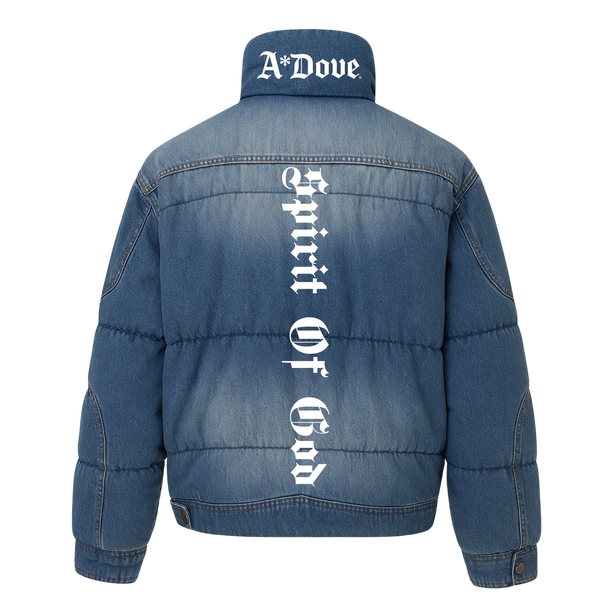 Adove A Denim Puffer Jacket