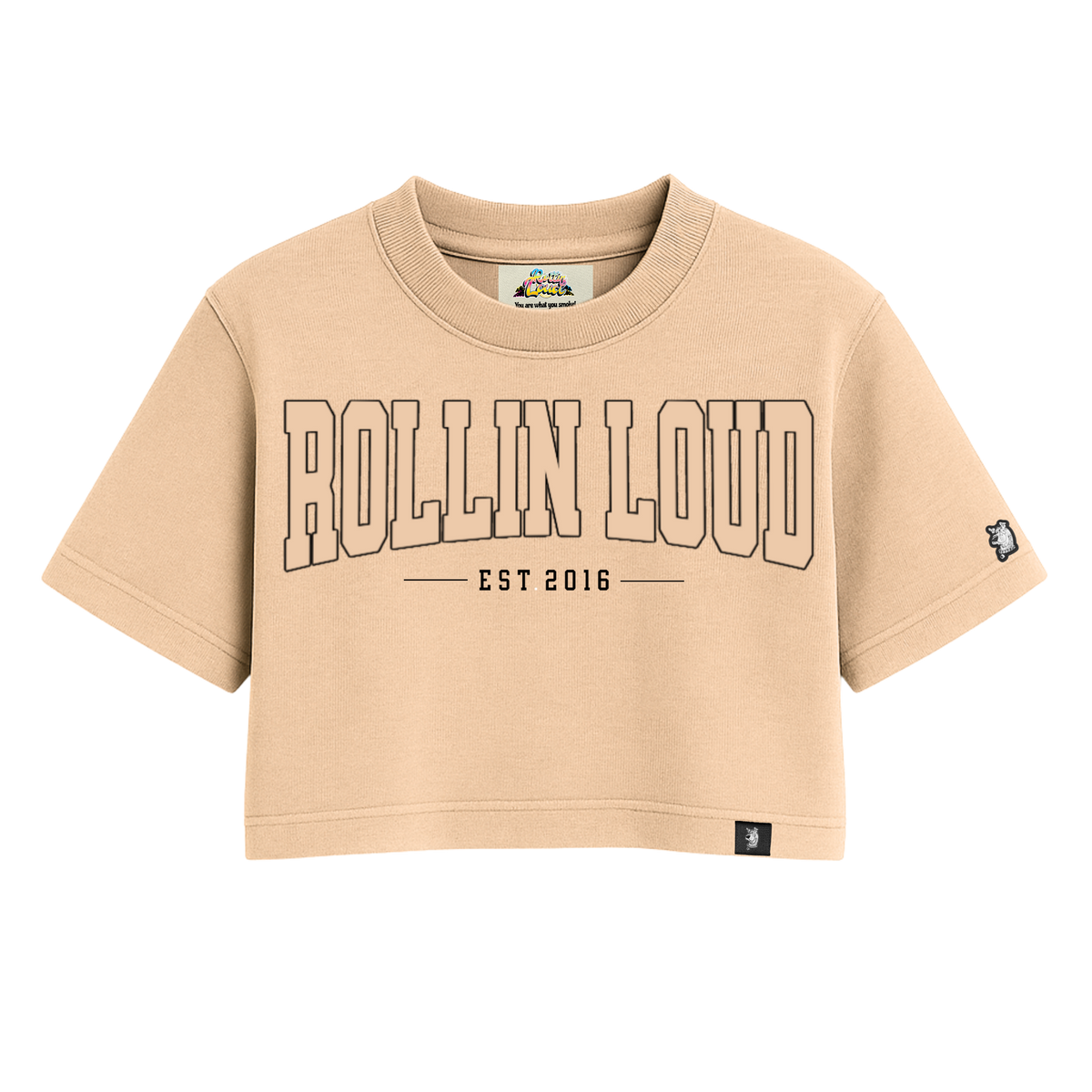 Est. Loud - Womens Crop Tee