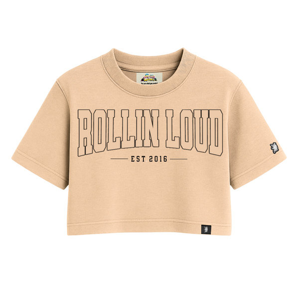 Est. Loud - Womens Crop Tee